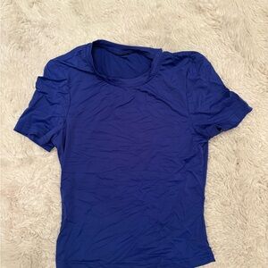 SKIMS Cobalt Blue Women's Short Sleeve Tee